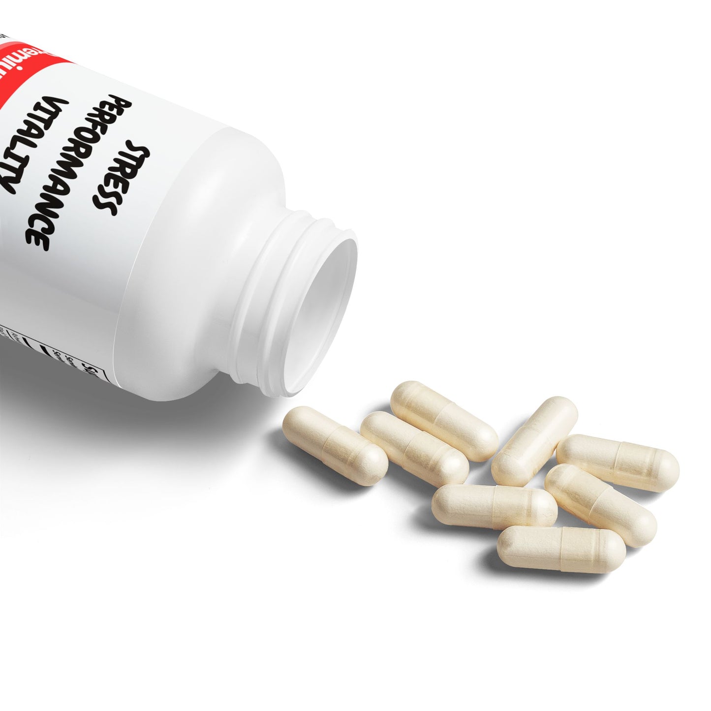 Premium Ashwagandha and Black Pepper Supplement - 60 Capsules for Stress Relief and Performance Enhancement