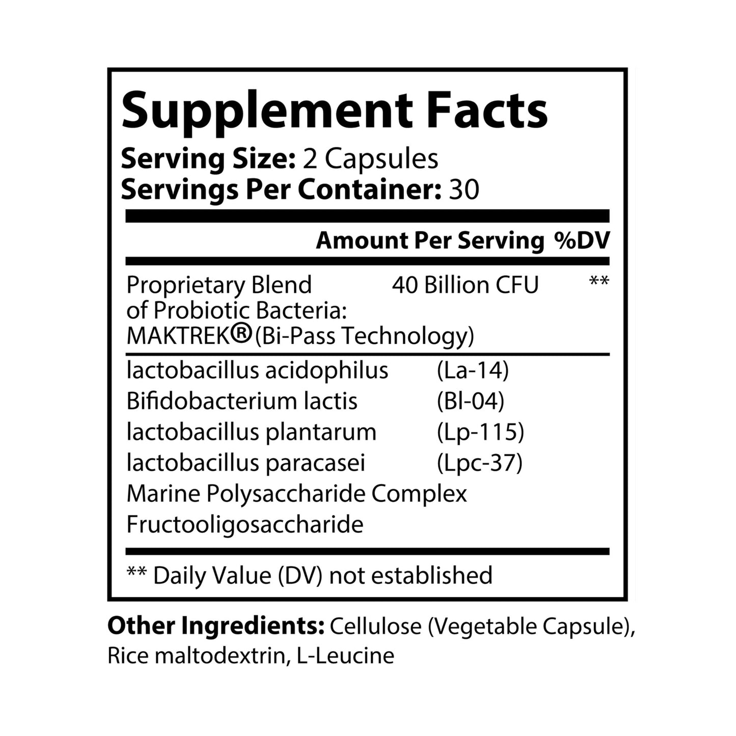 Probiotics Supplement - 60 Capsules for Digestive Health and Athletic Performance