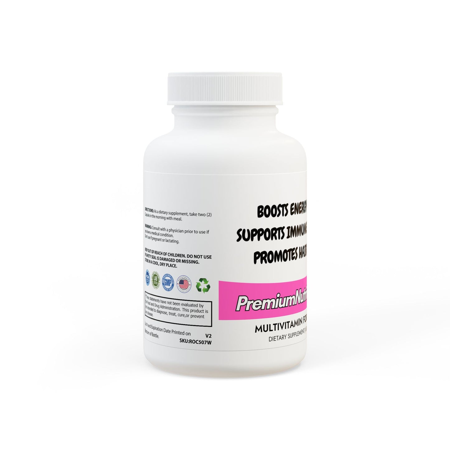 Premium Multivitamin for Women - 60 Capsules for Comprehensive Health Support