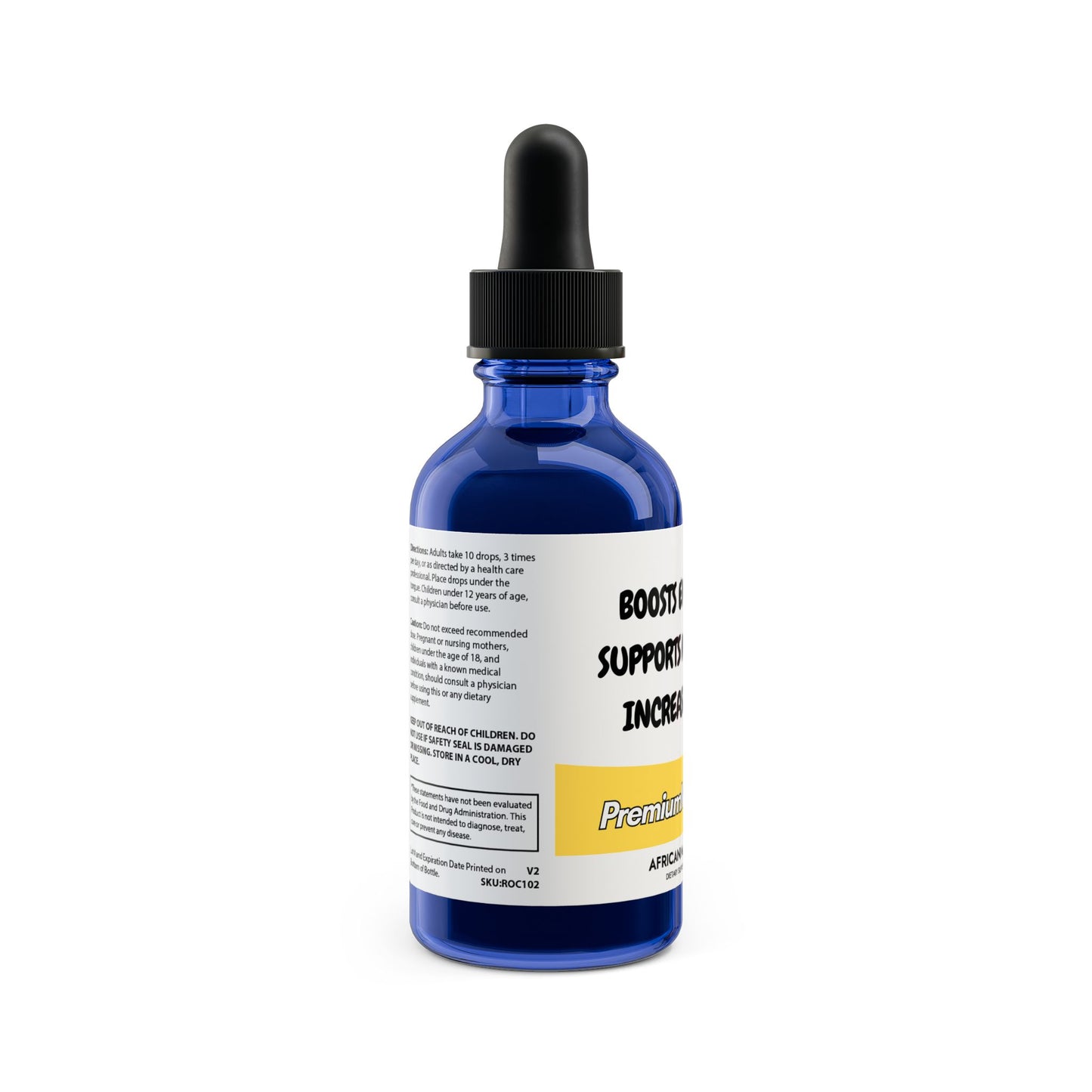 Premium African Mango Drops Supplement - 60ml (2 fl. oz) for Enhanced Exercise Performance
