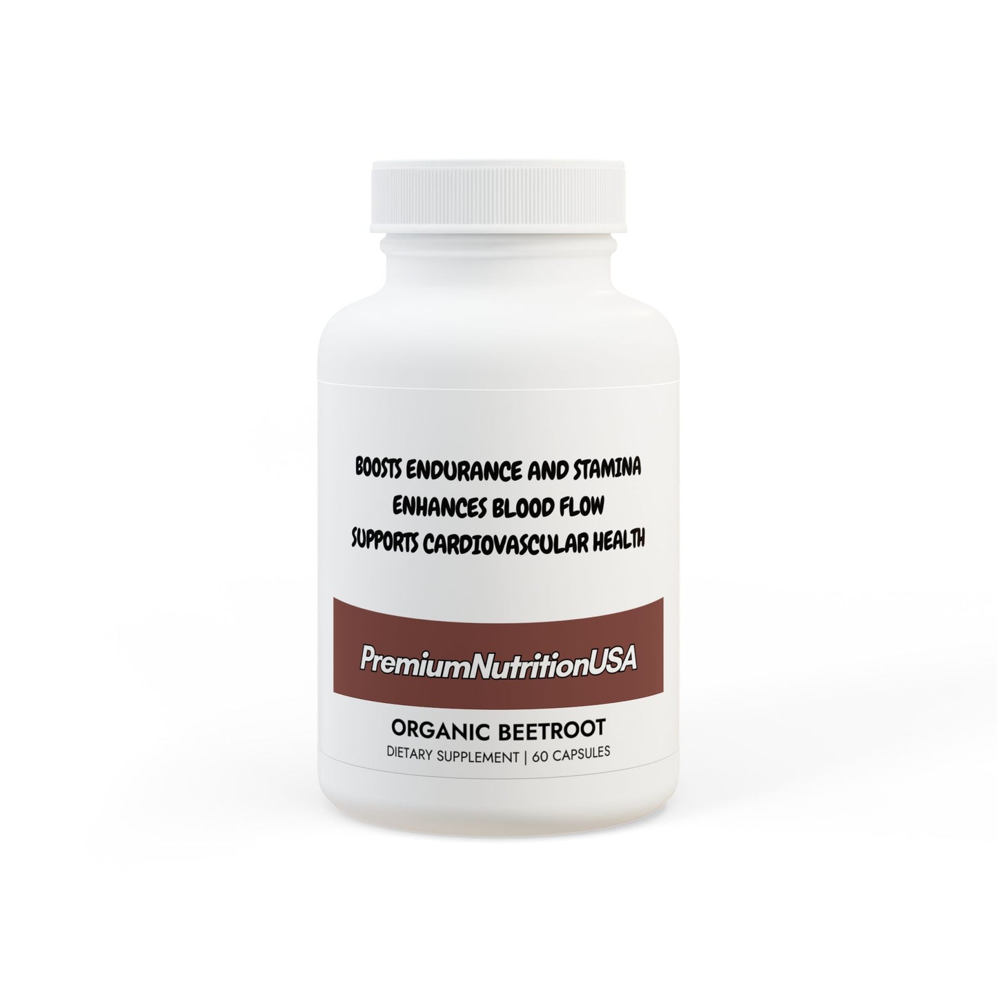 Beetroot Supplement - 60 Capsules for Enhanced Exercise Performance