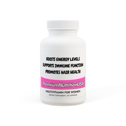 Premium Multivitamin for Women - 60 Capsules for Comprehensive Health Support
