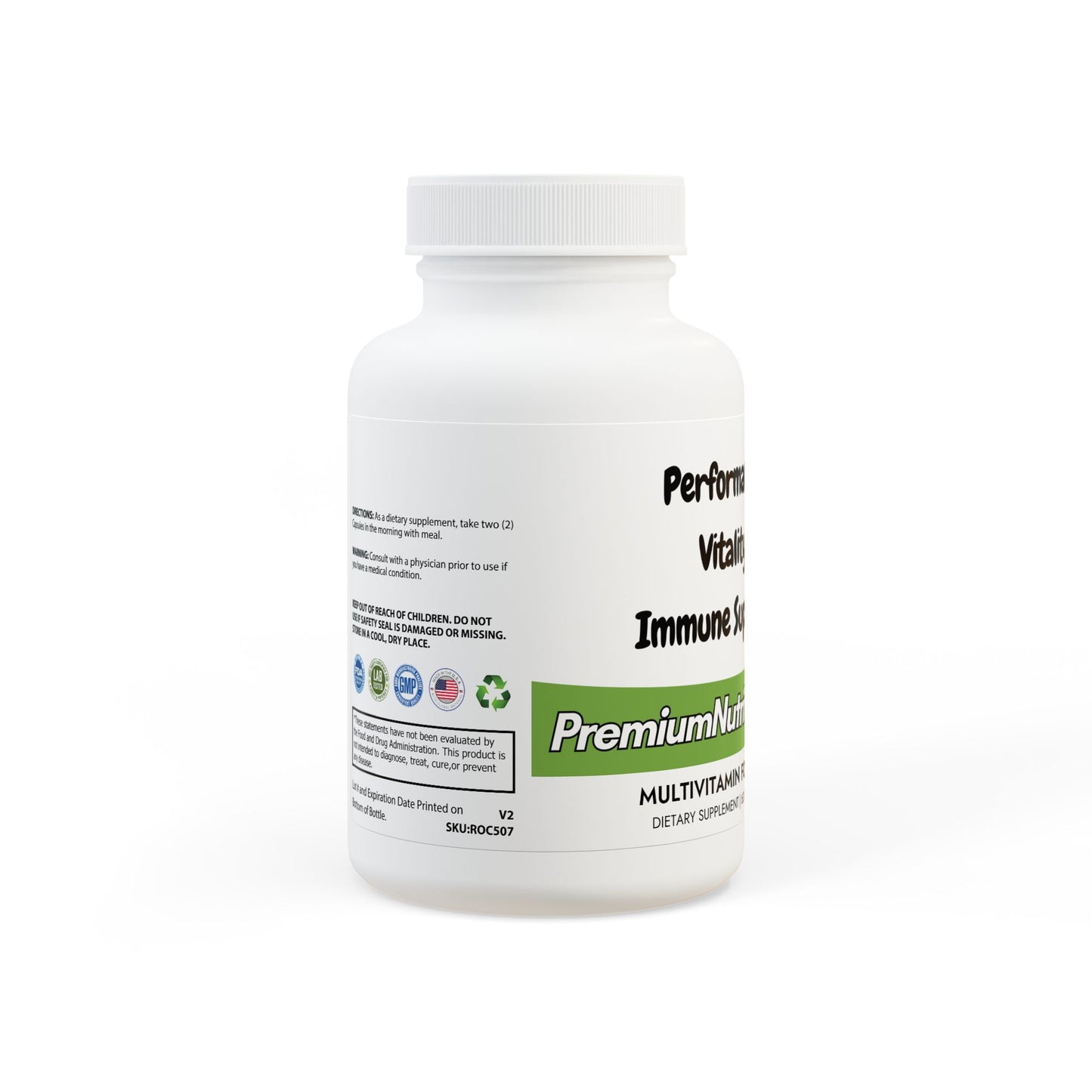 Premium Multivitamin for Men - 60 Capsules for Comprehensive Health Support